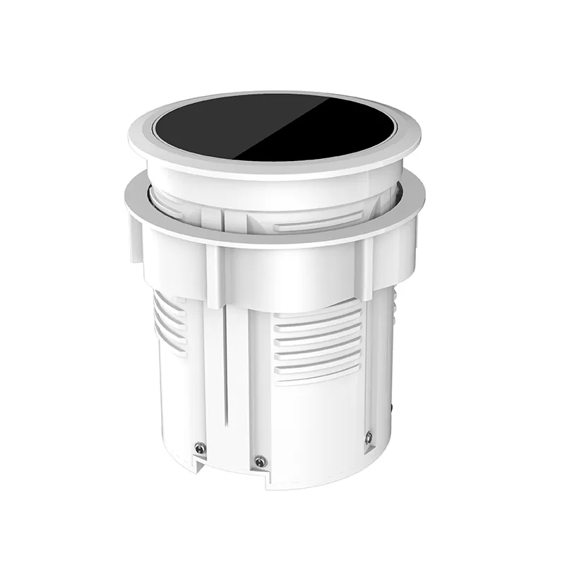 Entrada de escritorio de plástico USB de 3 salidas Entrada de escritorio de plástico USB de 3 salidas