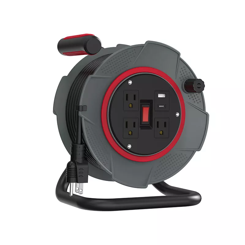 3Outlets USB Cable de plástico Rele 45 pies 3Outlets USB Cable de plástico Rele 45 pies