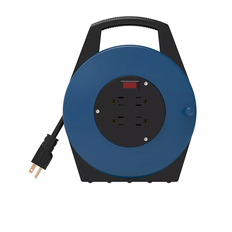 4 salidas de cable de plástico USB 25 pies