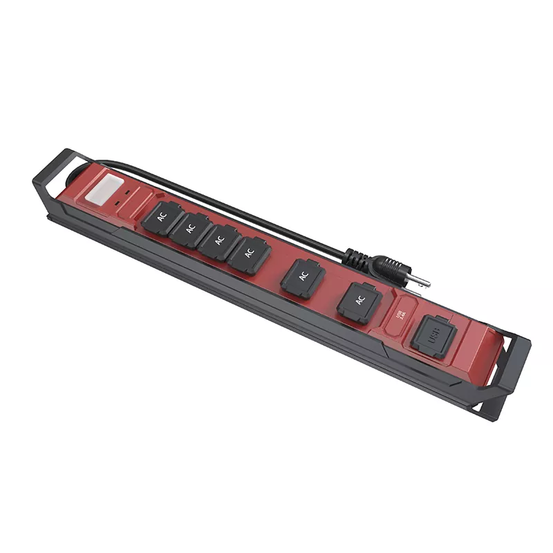 Regleta de alimentación USB 3.4a impermeable de 6 salidas Regleta de alimentación USB 3.4a impermeable de 6 salidas